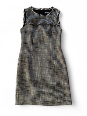 Karl Lagerfeld sleeveless Tweed Dress